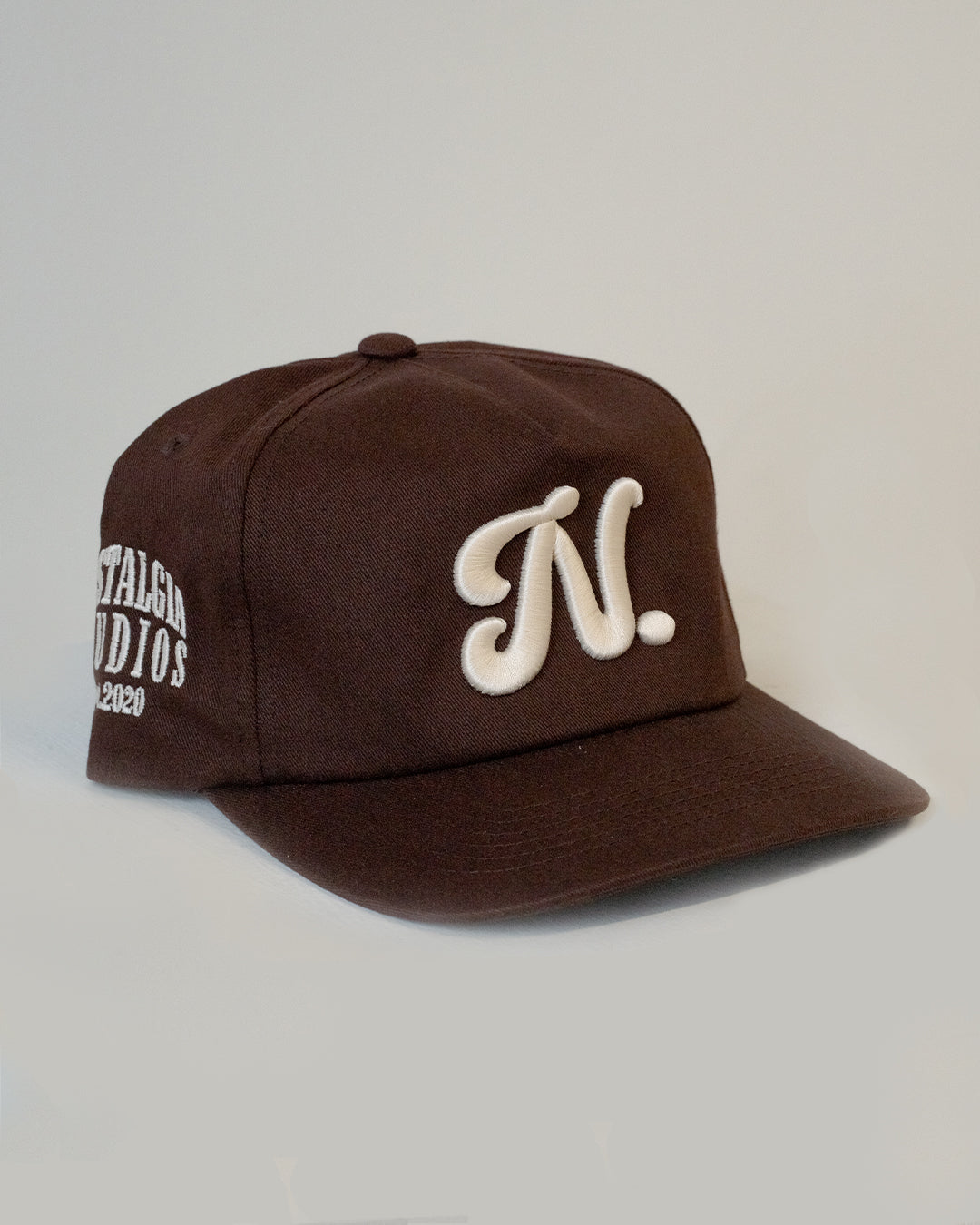 Uniform Snapback Cap in Chocolate Brown