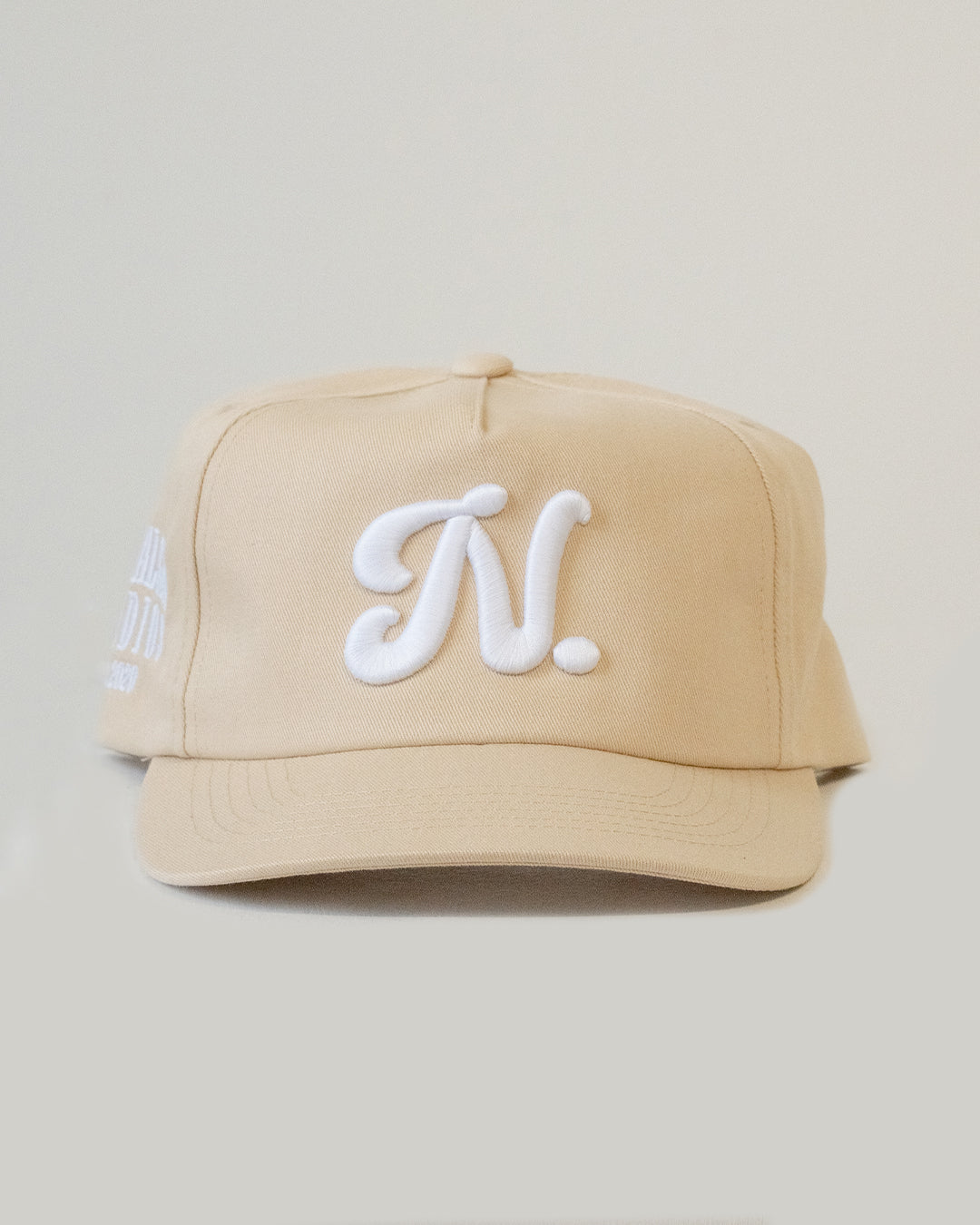 Uniform Snapback Cap in Cream