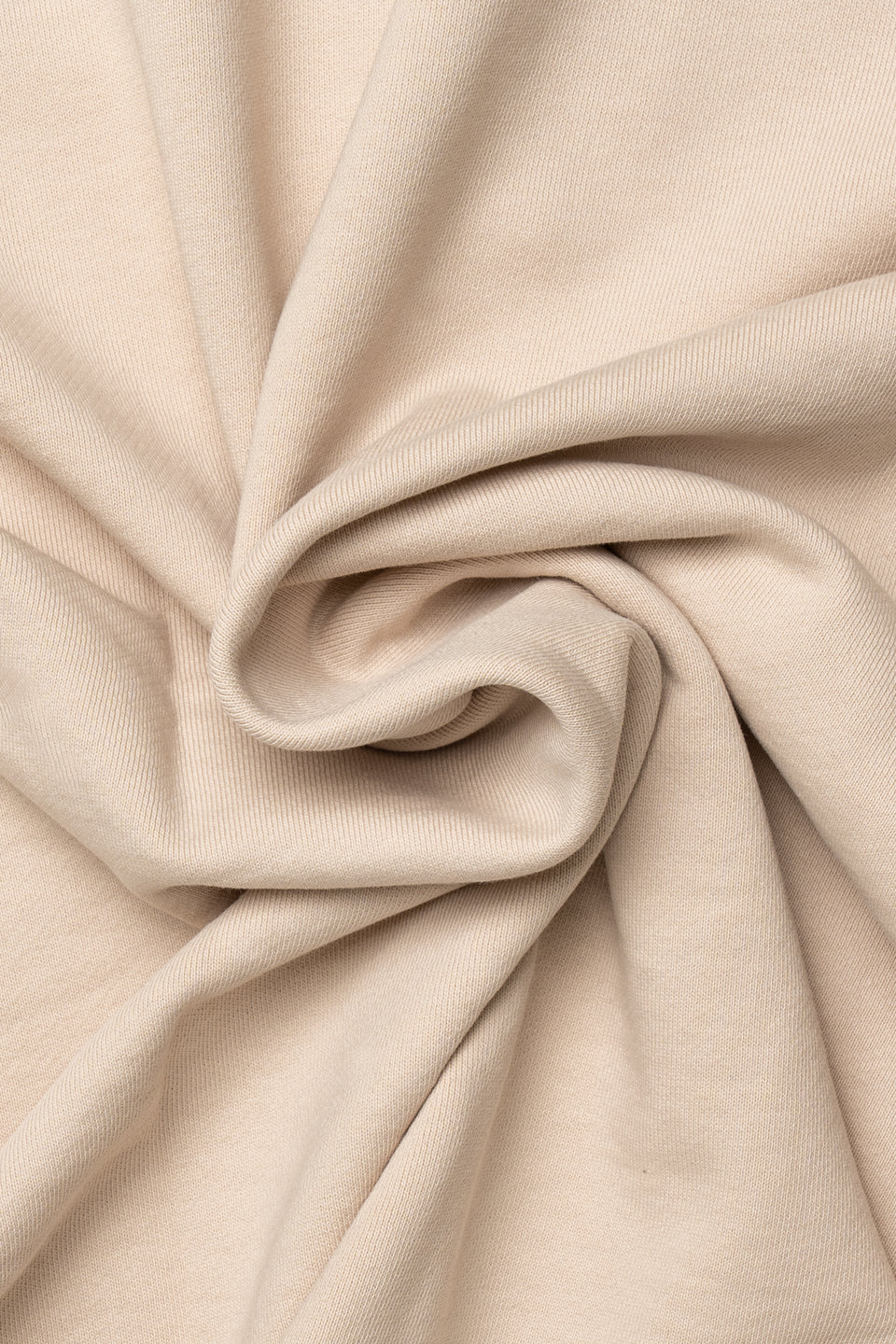 Heavyweight Longsleeve Polo in Cream