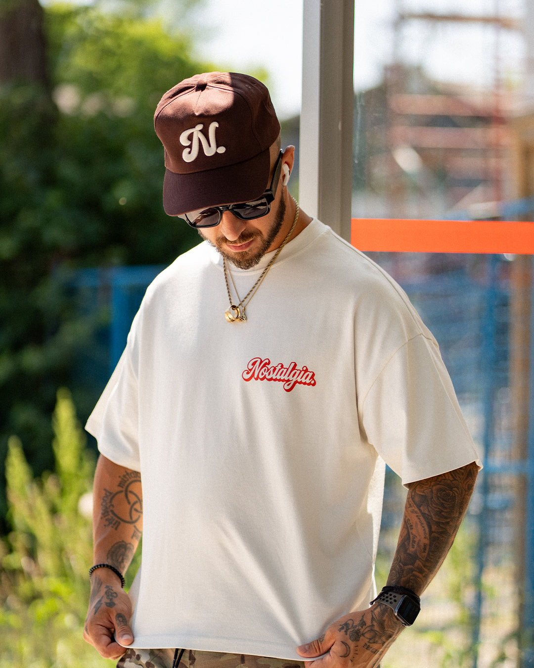 Uniform Snapback Cap in Chocolate Brown