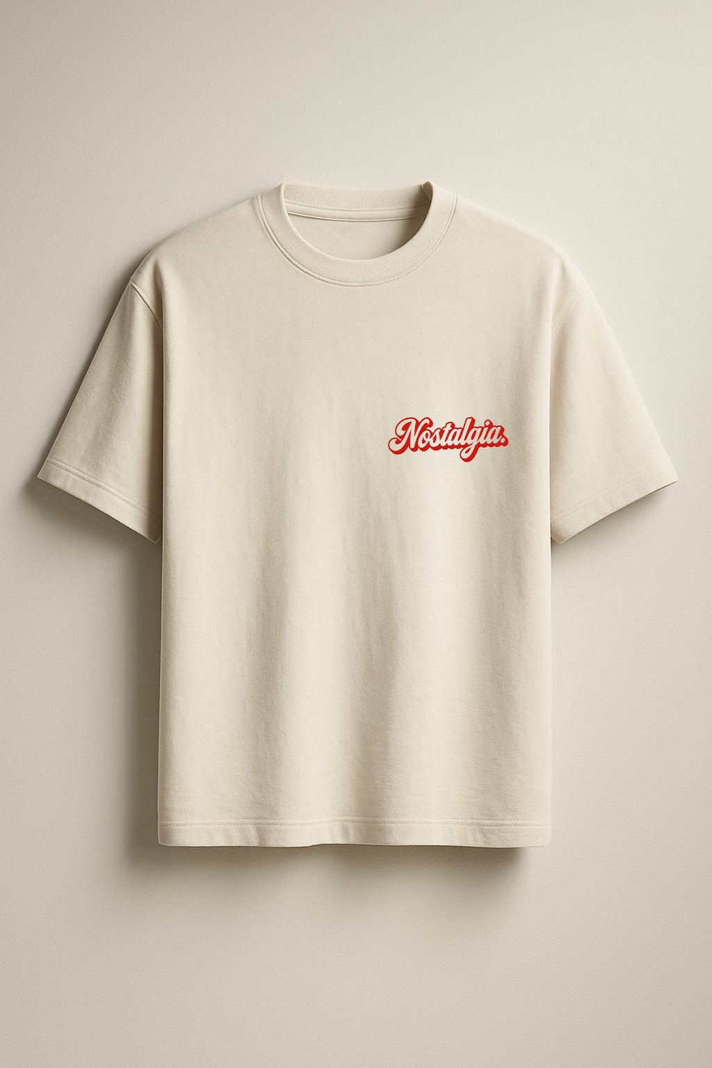 "Catch A Fade" Nostalgia Graphic Tee in Vintage White